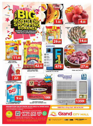 Weekend Deals - Grand City Mall
