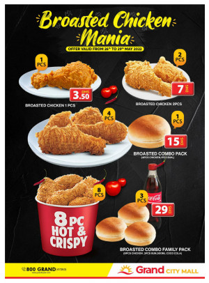 Broasted Chicken Mania - Grand City Mall