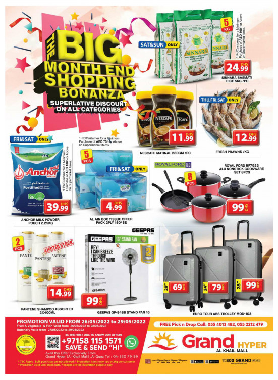 Weekend Deals - Grand Hyper Al Khail Mall
