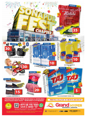 Weekend Deals - Grand Hyper Muhaisnah