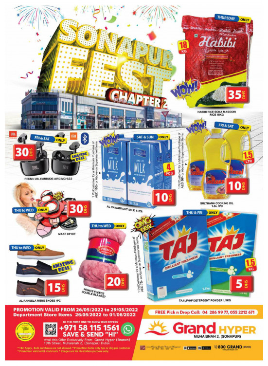 Weekend Deals - Grand Hyper Muhaisnah