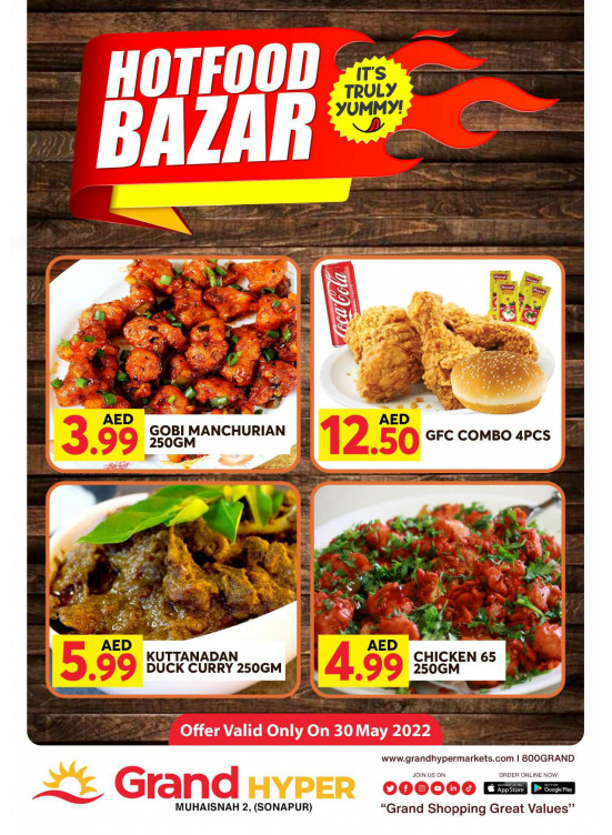 Hot Food Bazar - Grand Hyper Muhaisnah