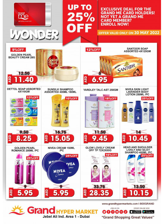Wonder Deals - Grand Hypermarket Jebel Ali