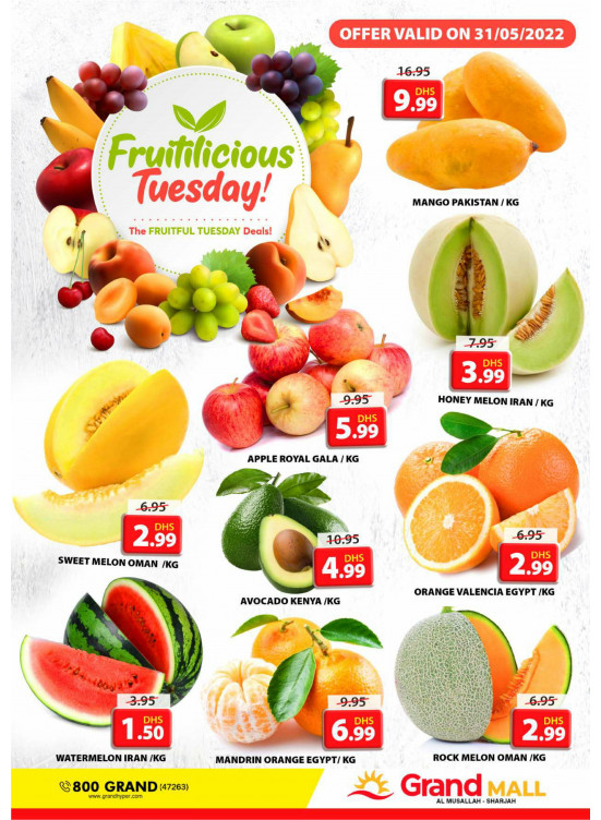 Fruitilicious Tuesday - Grand Mall Sharjah