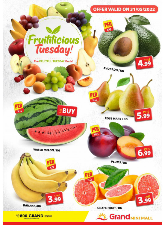 Fruitilicious Tuesday - Grand Mini Mall