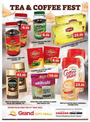 Tea & Cofee Fest - Grand City Mall