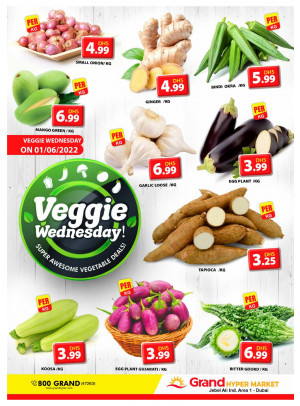Veggie Wednesday - Grand Hypermarket Jebel Ali