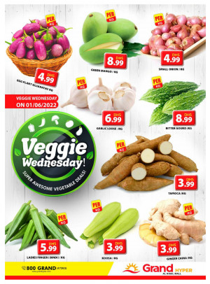 Veggie Wednesday - Grand Hyper Al khail Mall