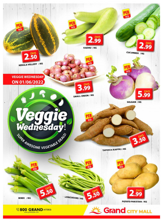 Veggie Wednesday - Grand City Mall