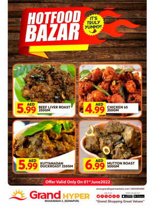 Hot Food Bazar - Grand Hyper Muhaisnah