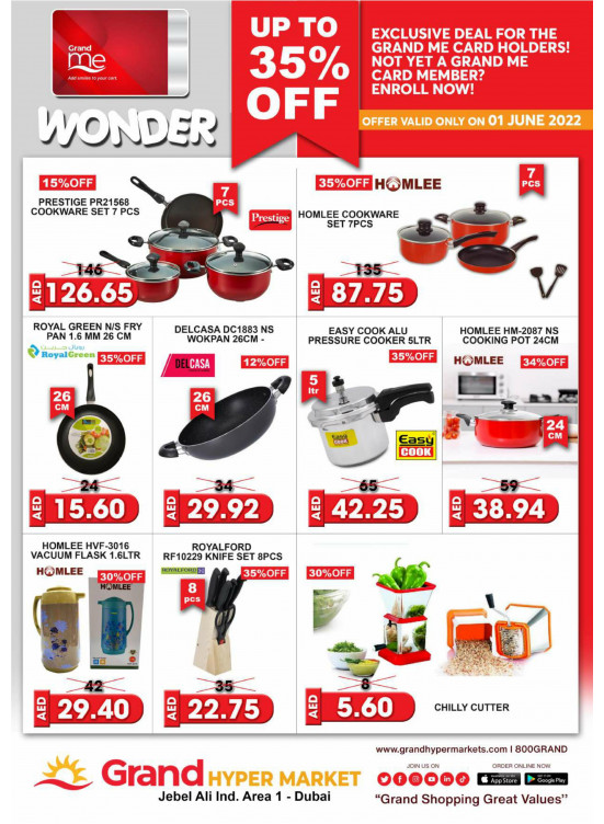 Wonder Deals - Grand Hypermarket Jebel Ali
