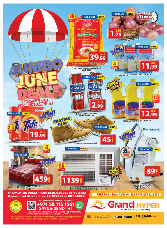 Weekend Deals - Grand Hyper Muhaisnah