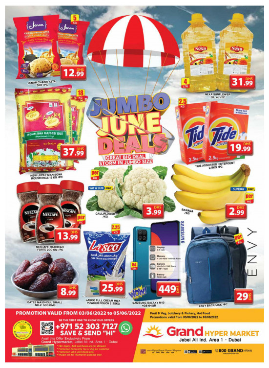 Weekend Deals - Grand Hypermarket Jebel Ali