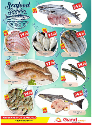 Seafood Sunday - Grand Hyper Al Khail Mall