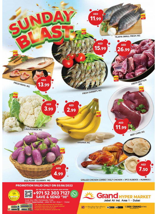 Sunday Blast - Grand Hypermarket Jebel Ali