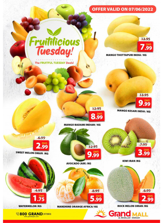 Fruitilicious Tuesday - Grand Mall Sharjah
