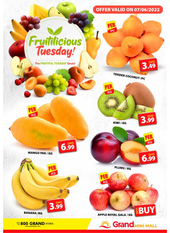 Fruitilicious Tuesday - Grand Mini Mall