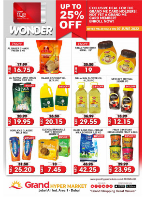 Wonder Deals - Grand Hypermarket Jebel Ali