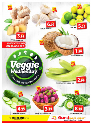 Veggie Wednesday - Grand Hypermarket Jebel Ali