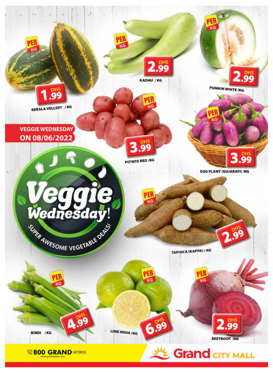 Veggie Wednesday - Grand City Mall