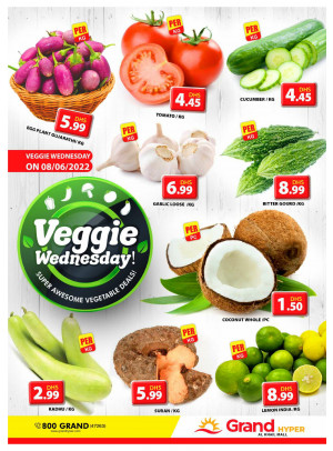 Veggie Wednesday - Grand Hyper Al khail Mall