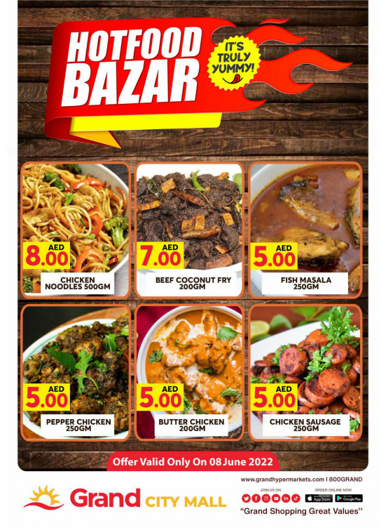 Hot Food Bazar - Grand City Mall