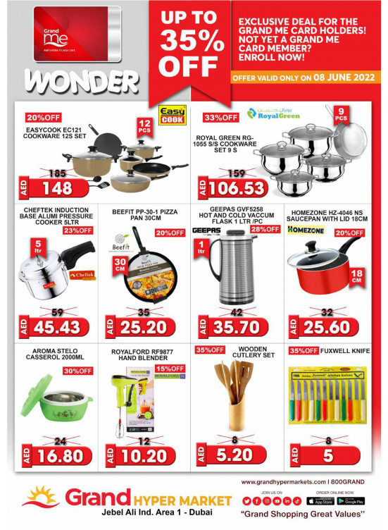 Wonder Deals - Grand Hypermarket Jebel Ali