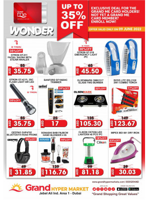 Wonder Deals - Grand Hypermarket Jebel Ali