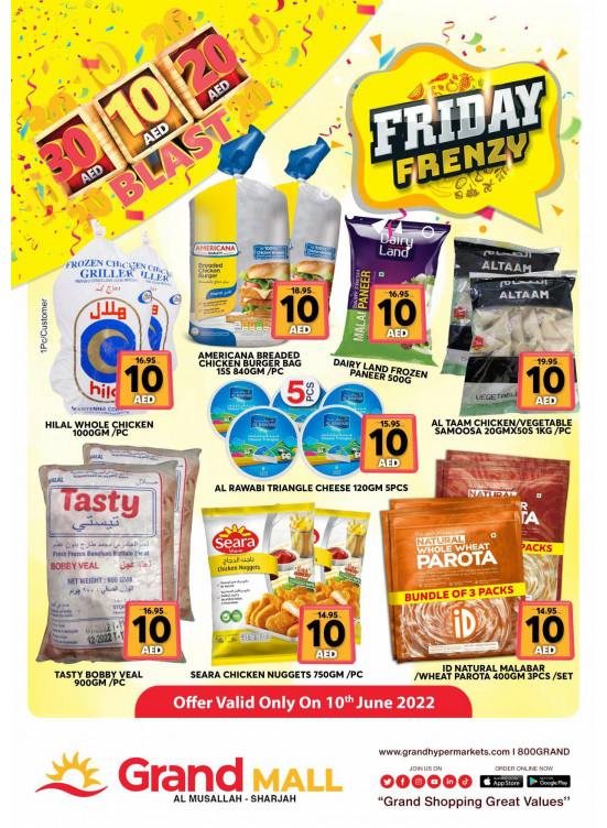Friday Offers - Grand Mall Sharjah
