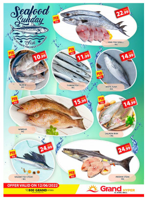 Seafood Sunday - Grand Hyper Al Khail Mall