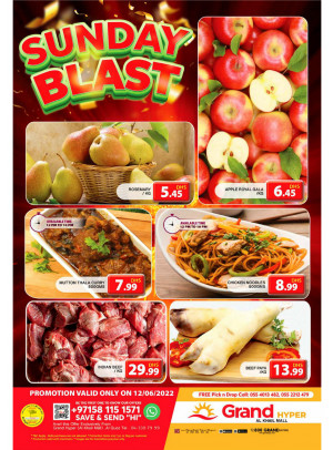 Sunday Blast - Grand Hyper Al Khail Mall
