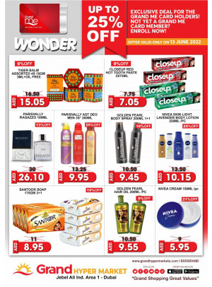 Wonder Deals - Grand Hypermarket Jebel Ali