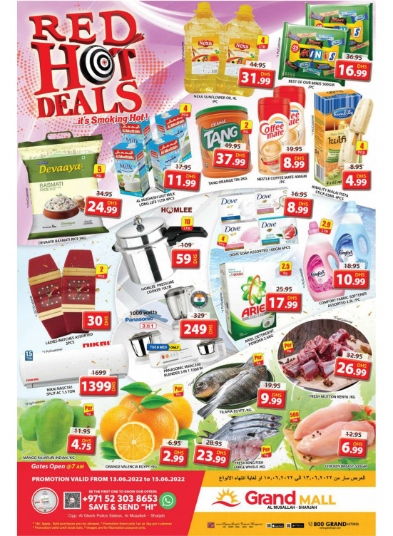Hot Deals - Grand Mall Sharjah