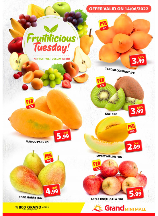 Fruitilicious Tuesday - Grand Mini Mall