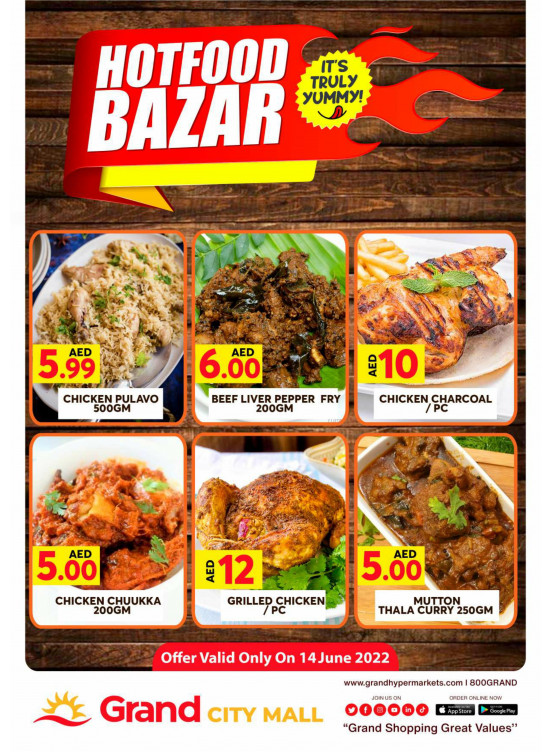 Hot Food Bazar - Grand City Mall