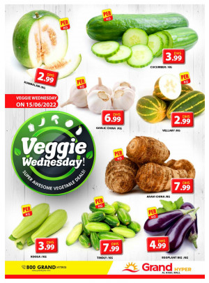 Veggie Wednesday - Grand Hyper Al khail Mall