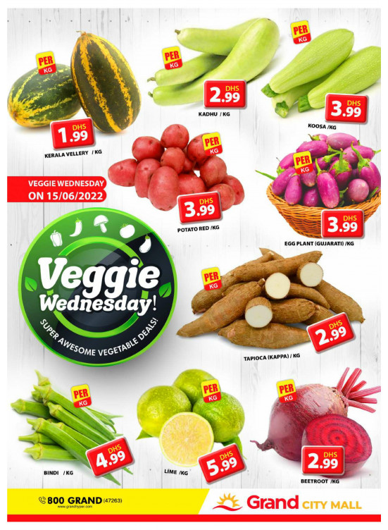 Veggie Wednesday - Grand City Mall
