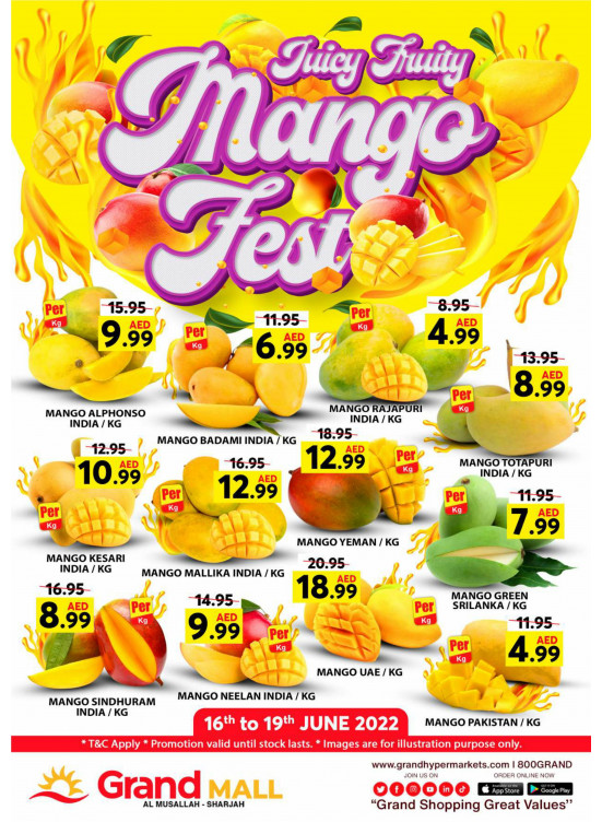 Mango Fest - Grand Mall Sharjah