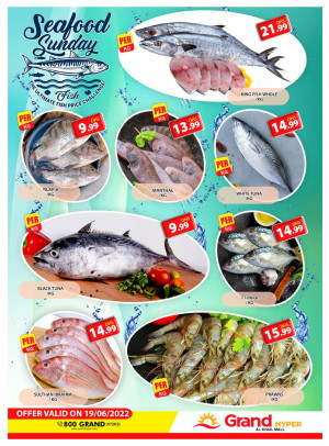 Seafood Sunday - Grand Hyper Al Khail Mall