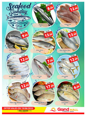Seafood Sunday - Grand Mall Sharjah
