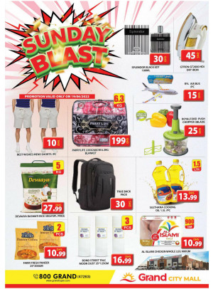Sunday Blast - Grand City Mall