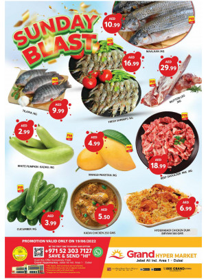 Sunday Blast - Grand Hypermarket Jebel Ali