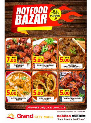 Hot Food Bazar - Grand City Mall