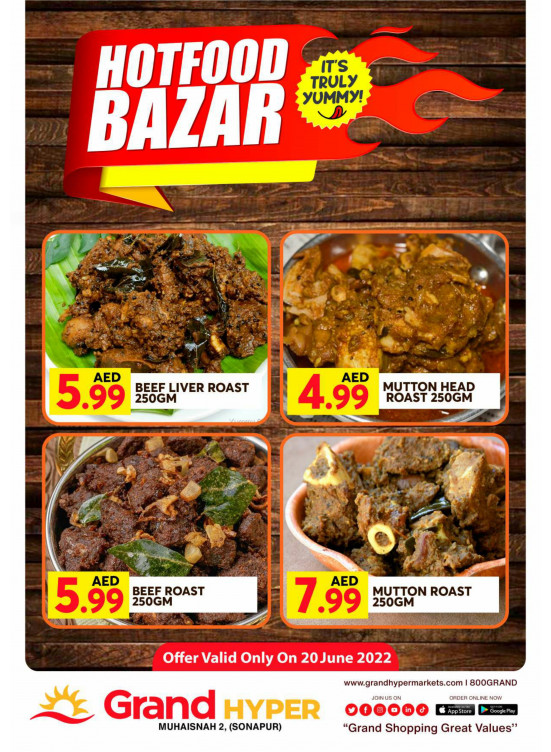 Hot Food Bazar - Grand Hyper Muhaisnah