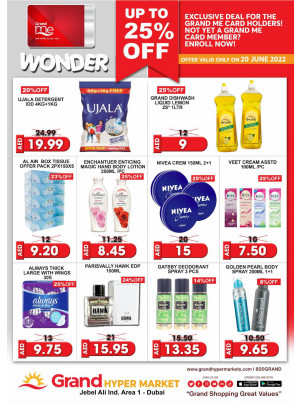 Wonder Deals - Grand Hypermarket Jebel Ali