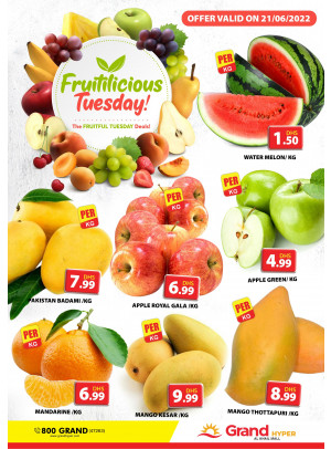 Fruitilicious Tuesday - Grand Hyper Al Khail Mall
