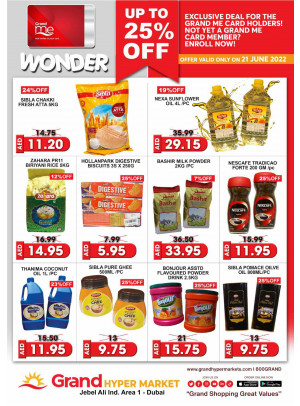 Wonder Deals - Grand Hypermarket Jebel Ali