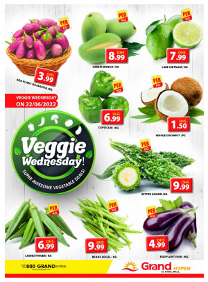 Veggie Wednesday - Grand Hyper Al khail Mall
