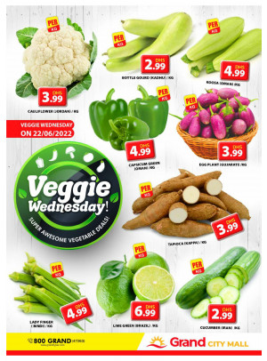 Veggie Wednesday - Grand City Mall