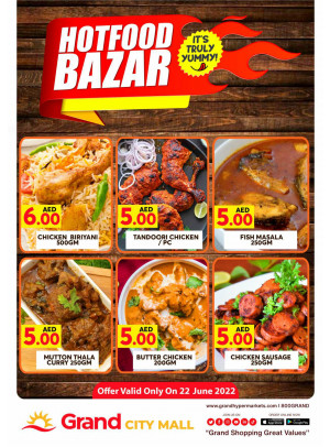 Hot Food Bazar - Grand City Mall